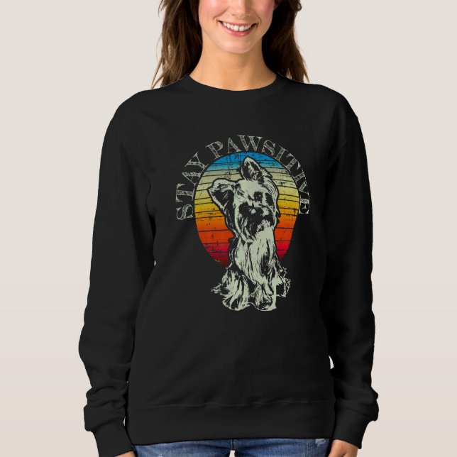 Yorkshire Terrier Dog Breed  6 Sweatshirt (Front)
