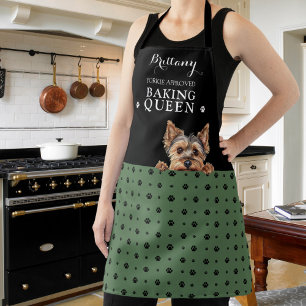 Yorkshire Terrier Dog Custom  Apron