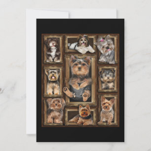 Yorkshire Terrier Dog Cute Yorkshire Terrier Lover Card