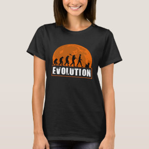 Yorkshire Terrier Dog Dad Human Evolution T-Shirt