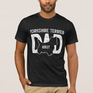 Yorkshire Terrier Dog Dad Puppy Dad T-Shirt