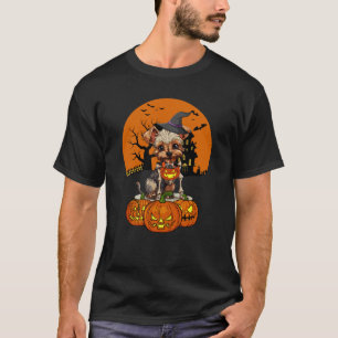 Yorkshire Terrier Dog Halloween T-Shirt