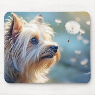 Yorkshire Terrier Dog Pet Animal  Mouse Pad