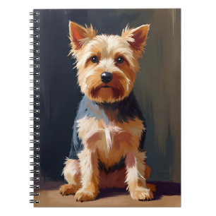 Yorkshire Terrier Dog Pet Painting Notebook