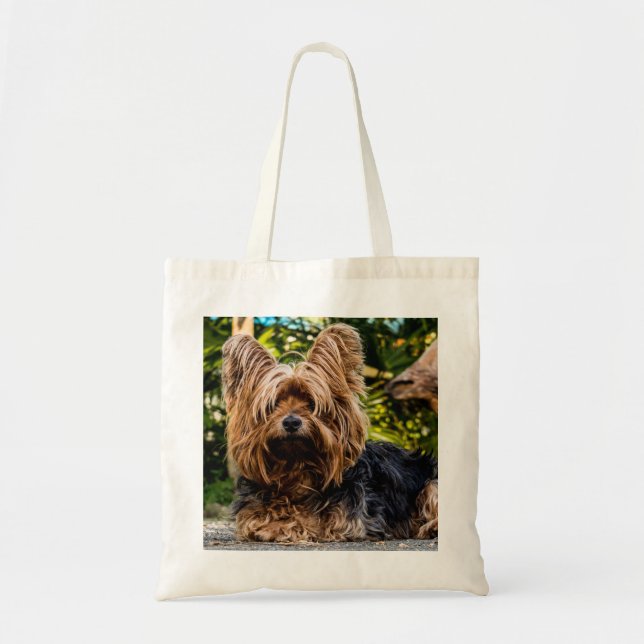 Yorkshire Terrier Dog Tote Bag (Front)