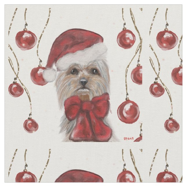 YORKSHIRE TERRIER  FABRIC (Close Up)