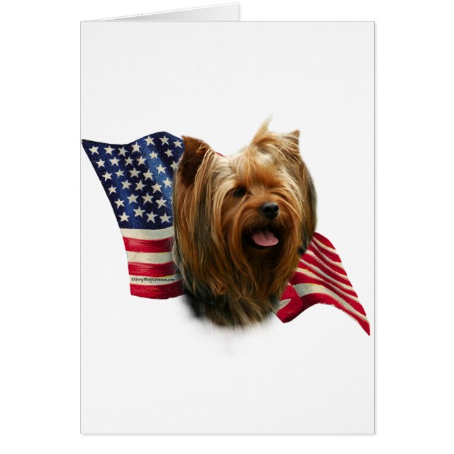 Yorkshire Terrier Flag (Front)