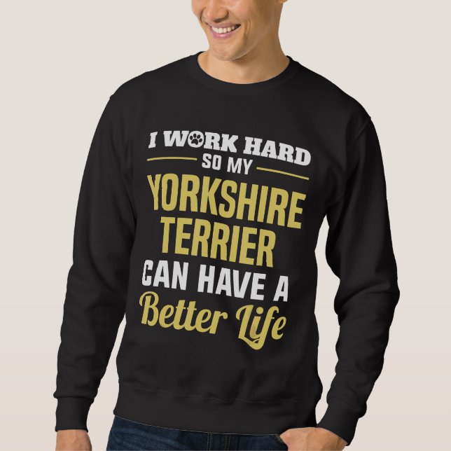 Yorkshire Terrier Funny Dog Shirt Gifts (Front)