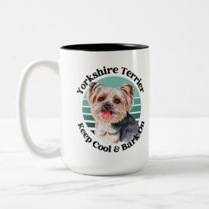 Yorkshire Terrier funny quote Two-Tone Coffee Mug