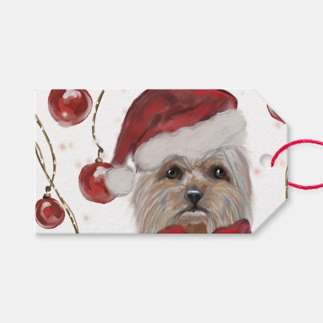 YORKSHIRE TERRIER  GIFT TAGS (Front (Horizontal))