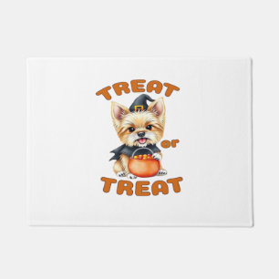 Yorkshire Terrier Halloween Dog Costume �Treat or Doormat
