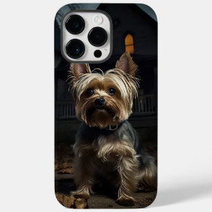 Yorkshire Terrier Halloween Scary  Case-Mate iPhone 14 Pro Max Case