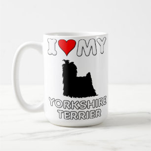 Yorkshire Terrier I Love Heart My Mug