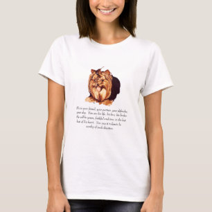 Yorkshire Terrier Keepsake Male Dog T-Shirt