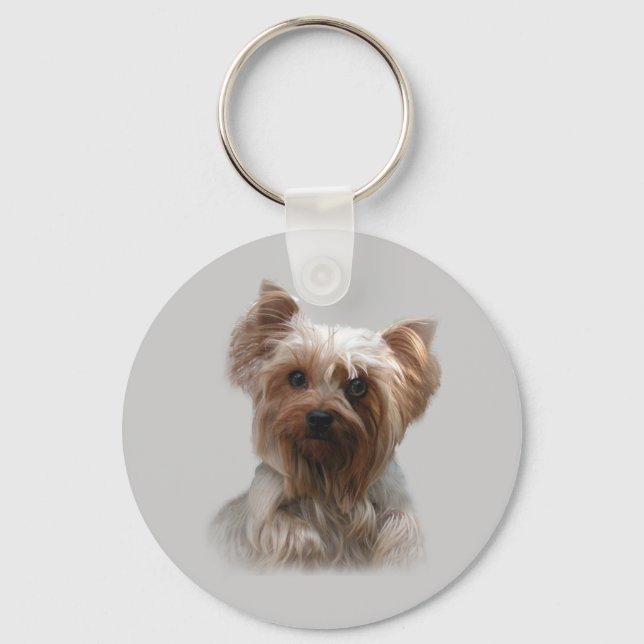 Yorkshire Terrier Keychain (Front)