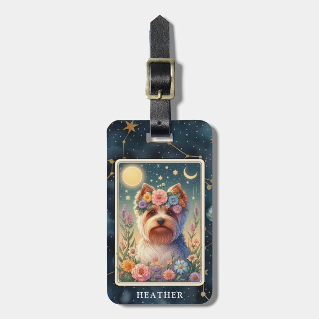 Yorkshire Terrier Luggage Tag (Front Vertical)