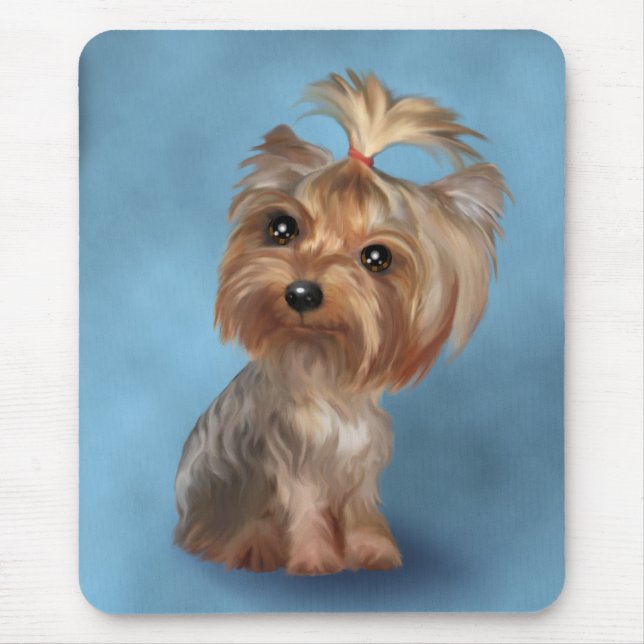Yorkshire Terrier Mouse Pad (Front)