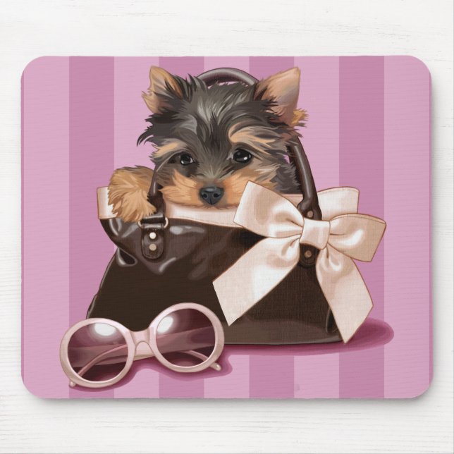 Yorkshire Terrier Mouse Pad (Front)