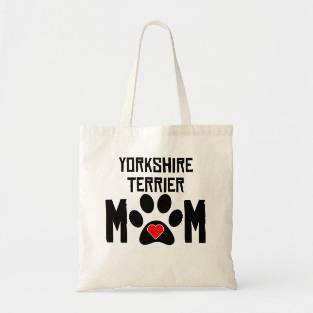 Yorkshire Terrier Mum Tote Bag (Front)