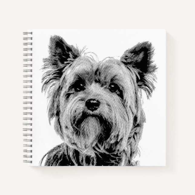 Yorkshire Terrier Notebook (Front)