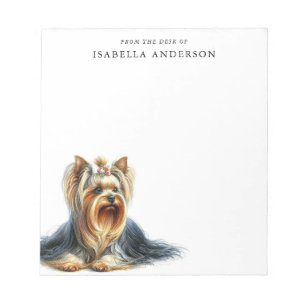 Yorkshire Terrier Personalised Notepad