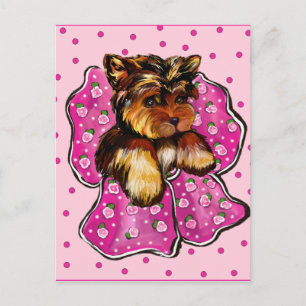 YORKSHIRE TERRIER POSTCARD