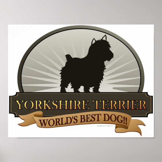 Yorkshire Terrier Poster (Front)