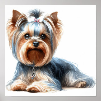 Yorkshire Terrier Poster