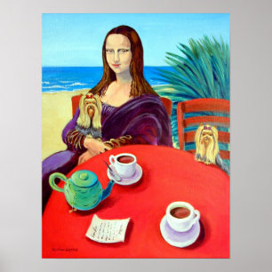 Yorkshire Terrier Print Poster