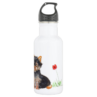 Yorkshire terrier pup 532 ml water bottle