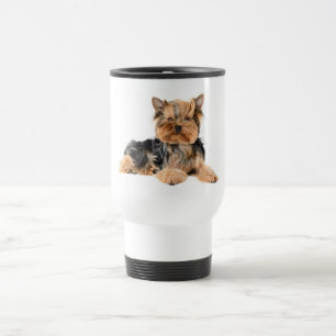 Yorkshire Terrier Puppy Dog  - Love Yorkie Travel Travel Mug
