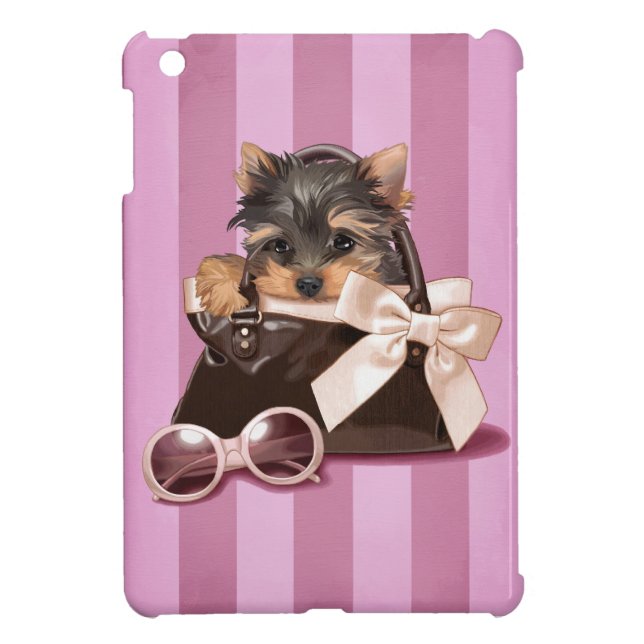 Yorkshire Terrier Puppy iPad Mini Case (Back)