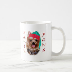 Yorkshire Terrier Santa Paws Coffee Mug