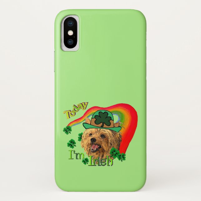 Yorkshire Terrier St Patricks Case-Mate iPhone Case (Back)