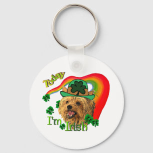 Yorkshire Terrier St Patricks Key Ring