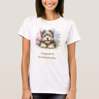 Yorkshire Terrier T-Shirt with Quote