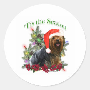 Yorkshire Terrier ‘Tis Classic Round Sticker