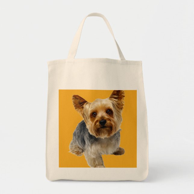 YORKSHIRE TERRIER TOTE BAG (Front)
