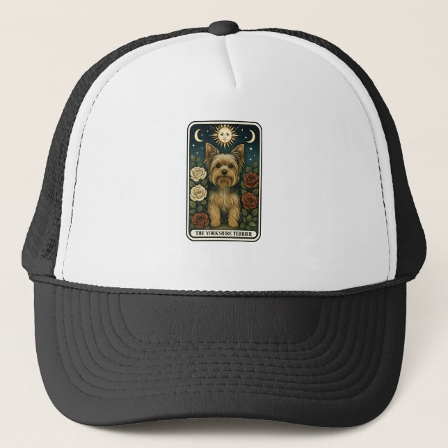 Yorkshire Terrier Trucker Hat (Front)