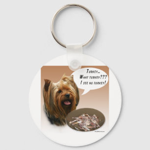 Yorkshire Terrier Turkey Key Ring