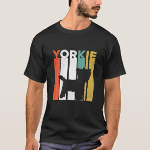 Yorkshire Terrier Vintage Yorkie Dog Owner Gift T-Shirt