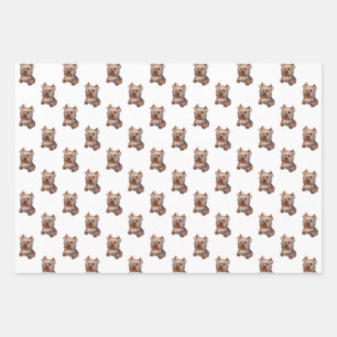 Yorkshire Terrier Wrapping Paper Sheets
