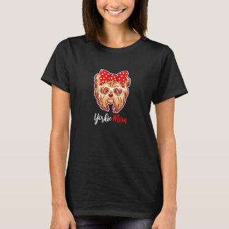 Yorkshire Terrier Yorkie Mum T-Shirt