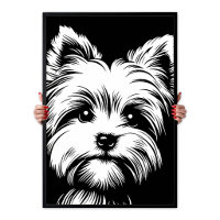 Yorkshire Terrier "Yorkie" Pop Art Chic Aesthetic