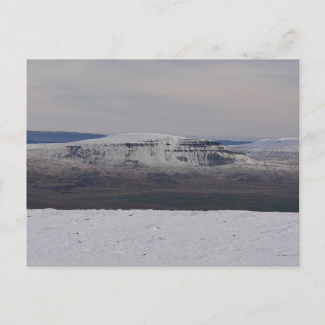 Yorkshire Three Peaks Postcard (Front)
