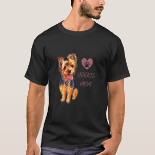 Yorkshire Yorkie Mum Yorkshire Terrier T-Shirt