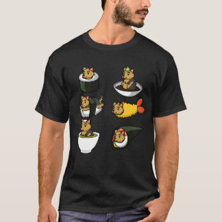 Yorkshireerrier Japanese Food boy T-Shirt