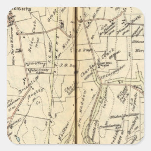 Yorktown, New York 6 Square Sticker