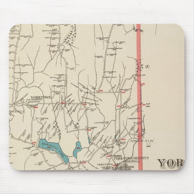 Yorktown NY Mouse Pad (Front)