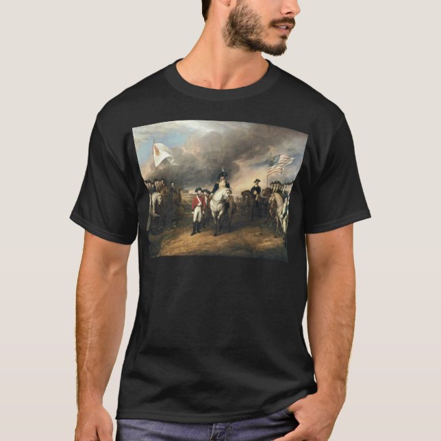 Yorktown Surrender by John Trumbull T-Shirt (Front)